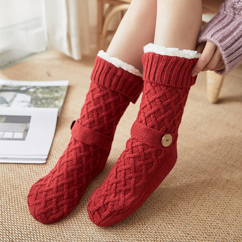 Lambswool Christmas Socks